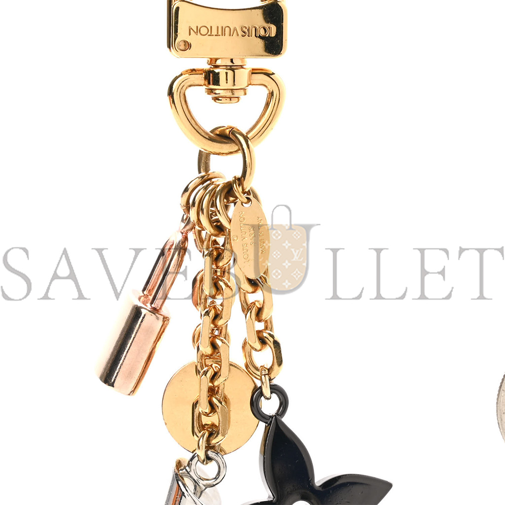 l**is V*t*n bag charm kaleido v gold m67377